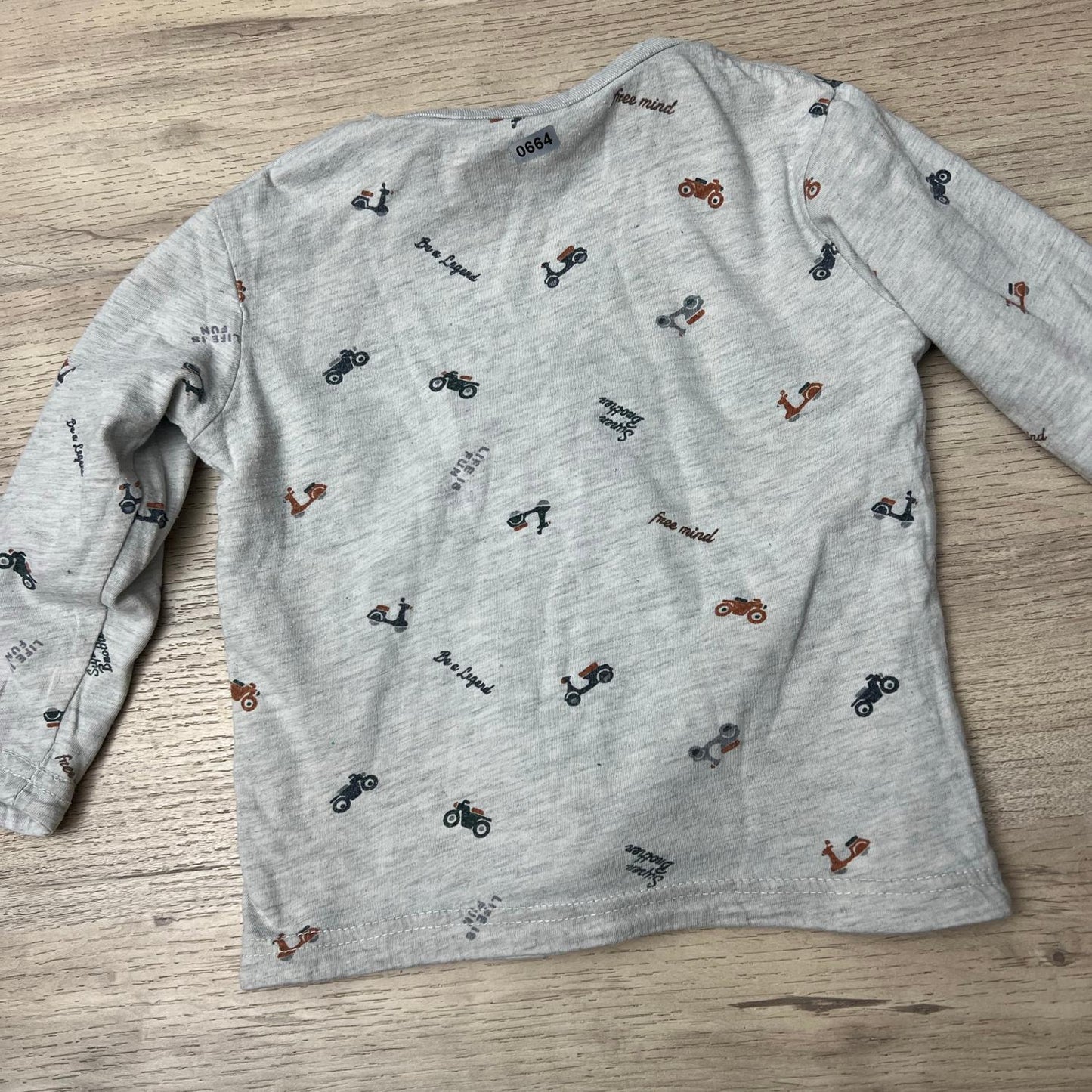 T-Shirt réversible : 3 ans