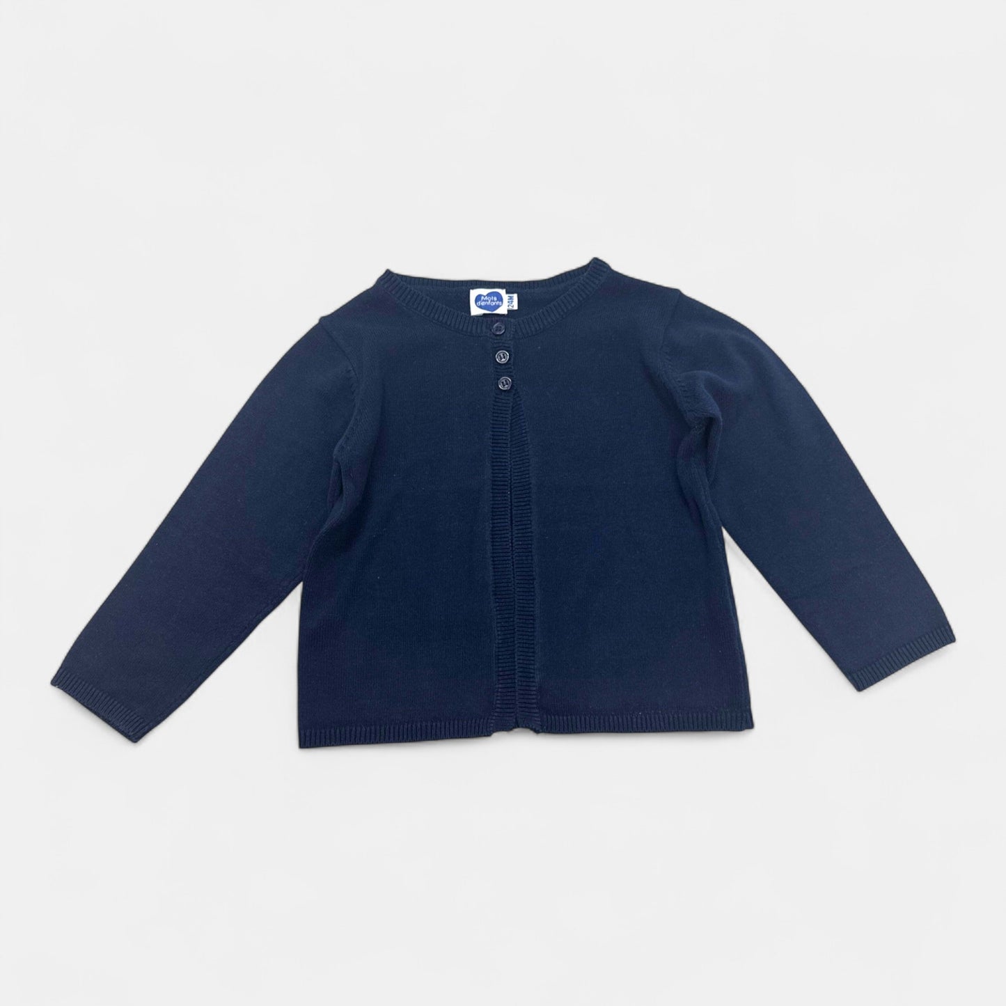 Gilet Mots d’enfants : 24 mois