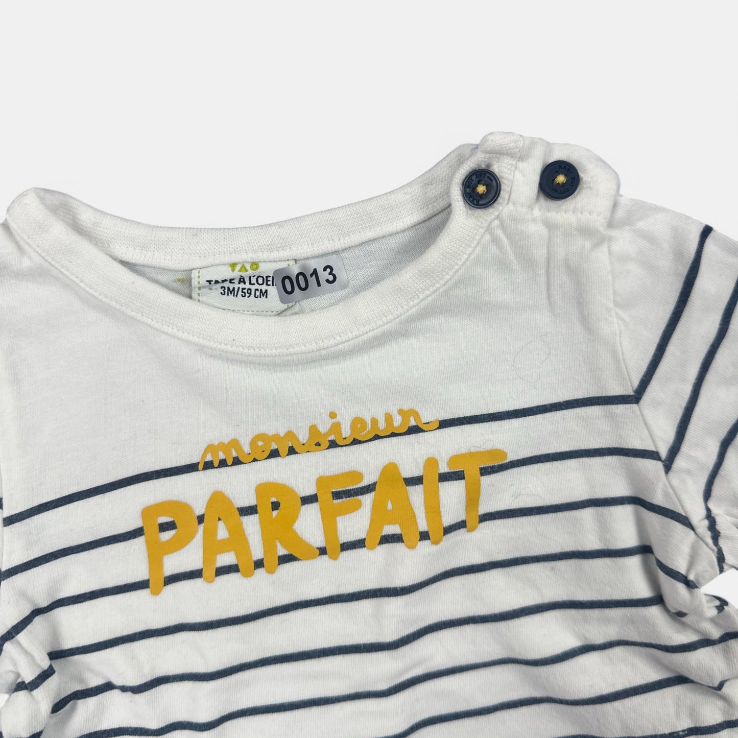 T-Shirt Tape à l'oeil : 3 mois