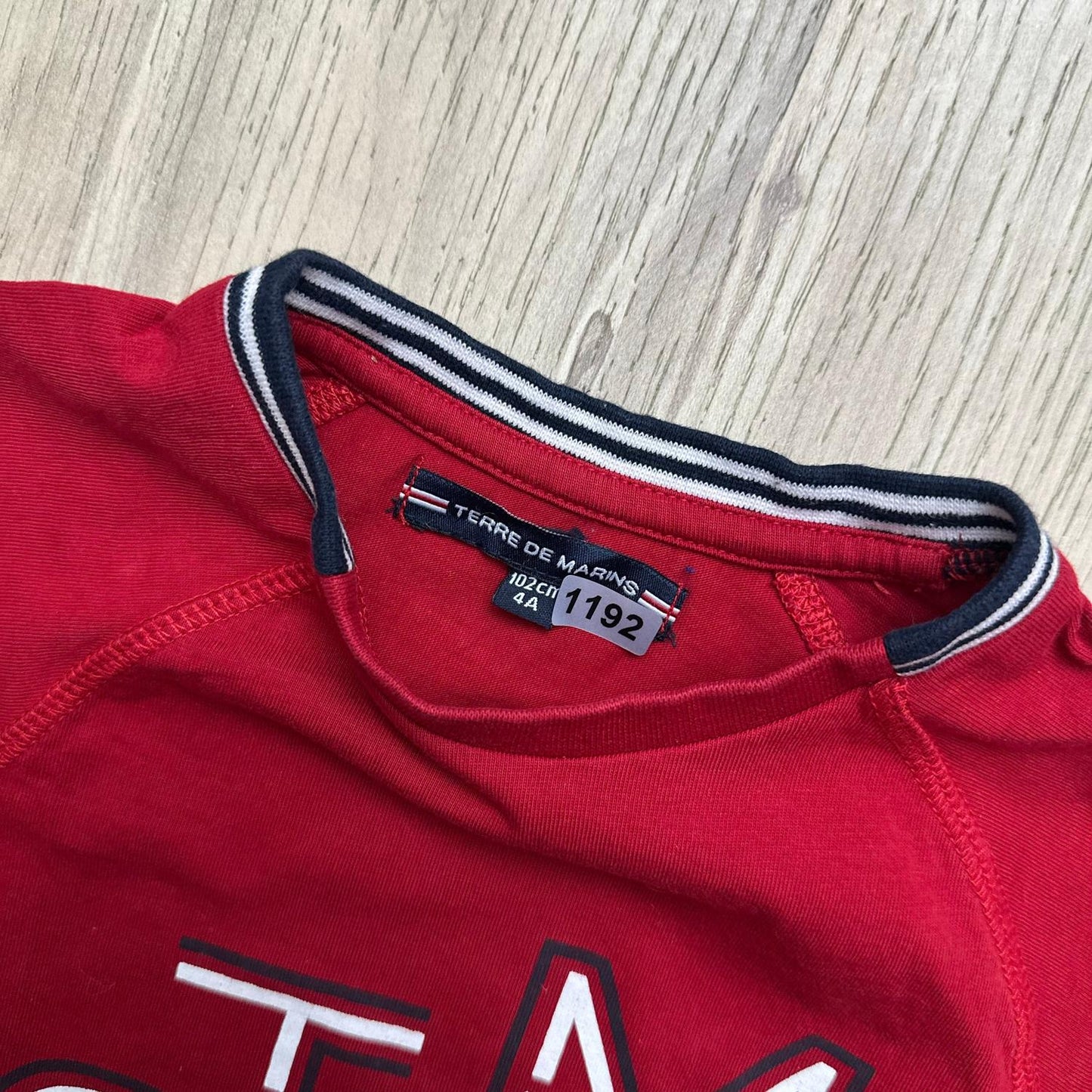 T-Shirt Terre de marins : 4 ans