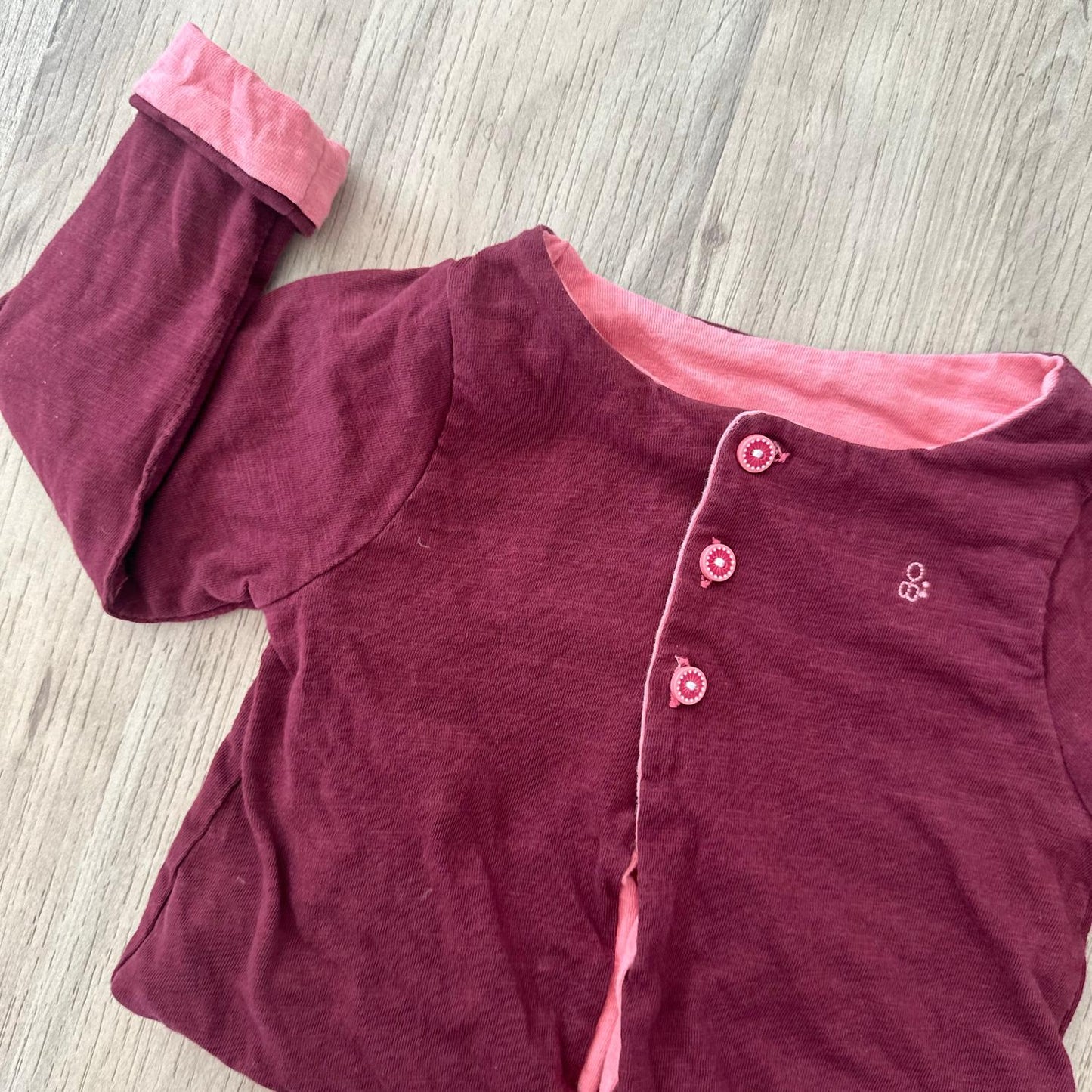 Gilet réversible Okaïdi : 6 mois
