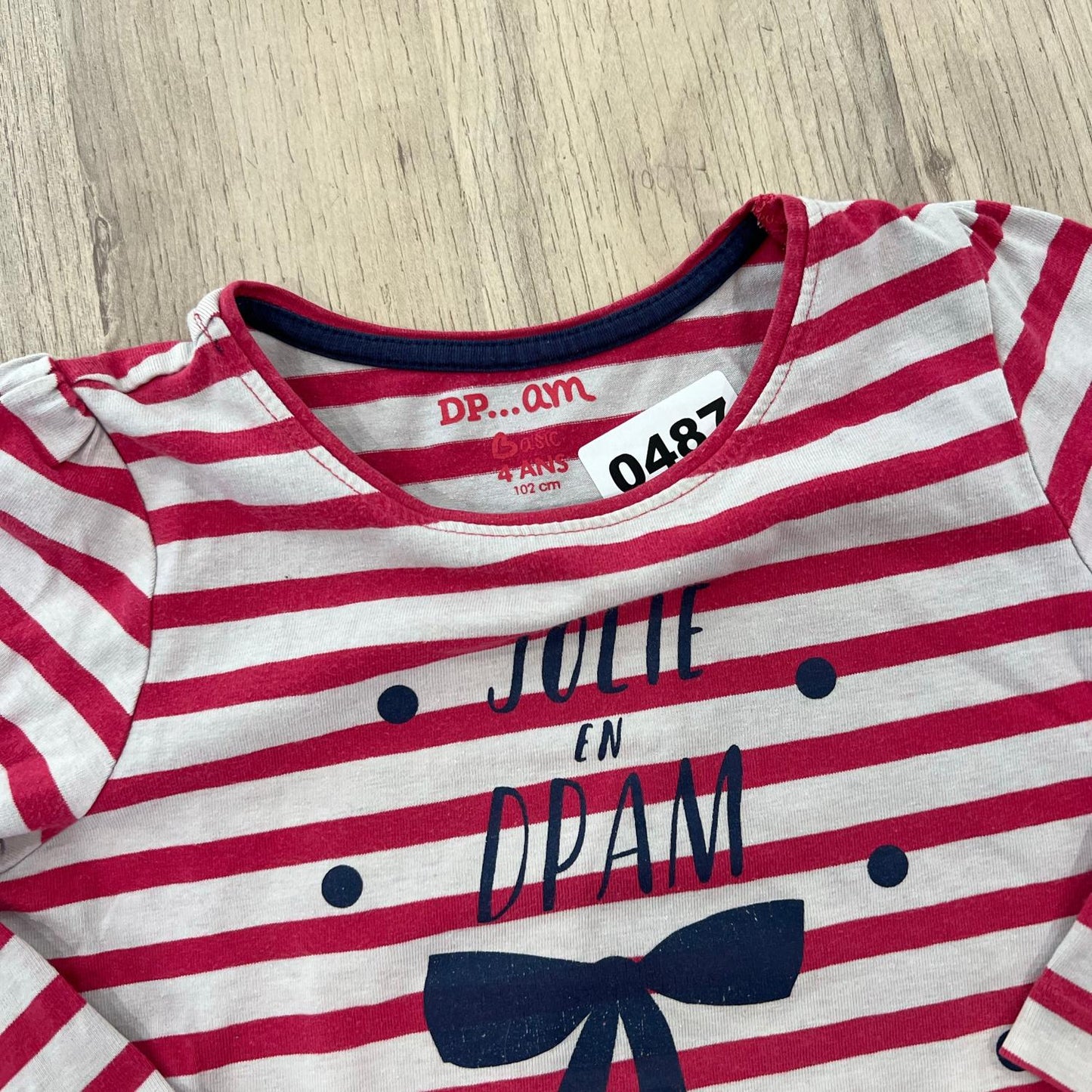 T-Shirt Du Pareil au même : 4 ans