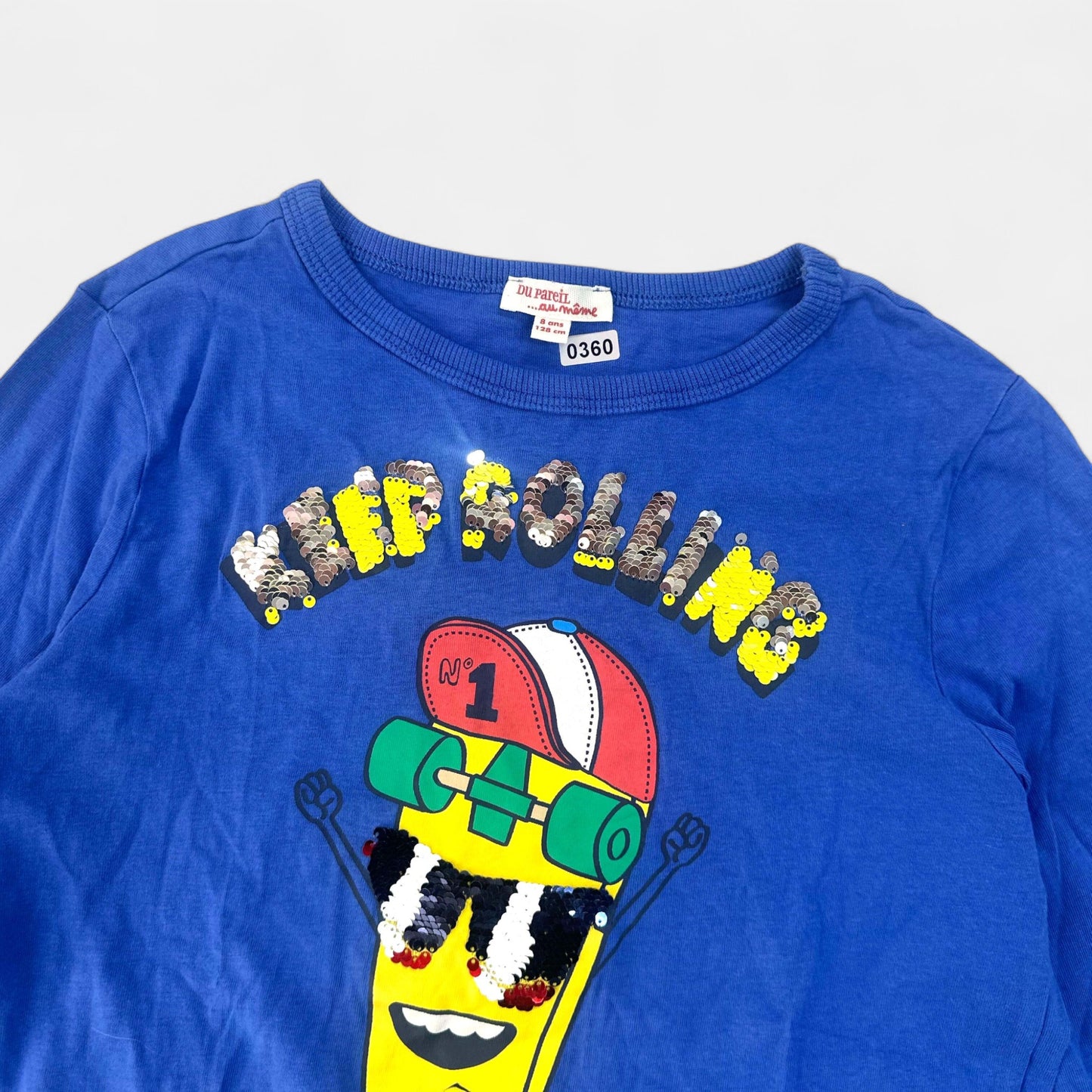 T-Shirt Du Pareil au même : 8 ans