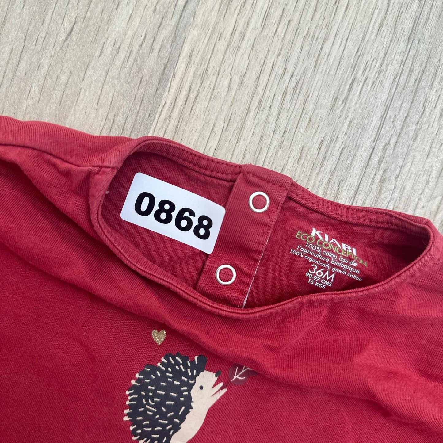 T-Shirt Kiabi : 36 mois