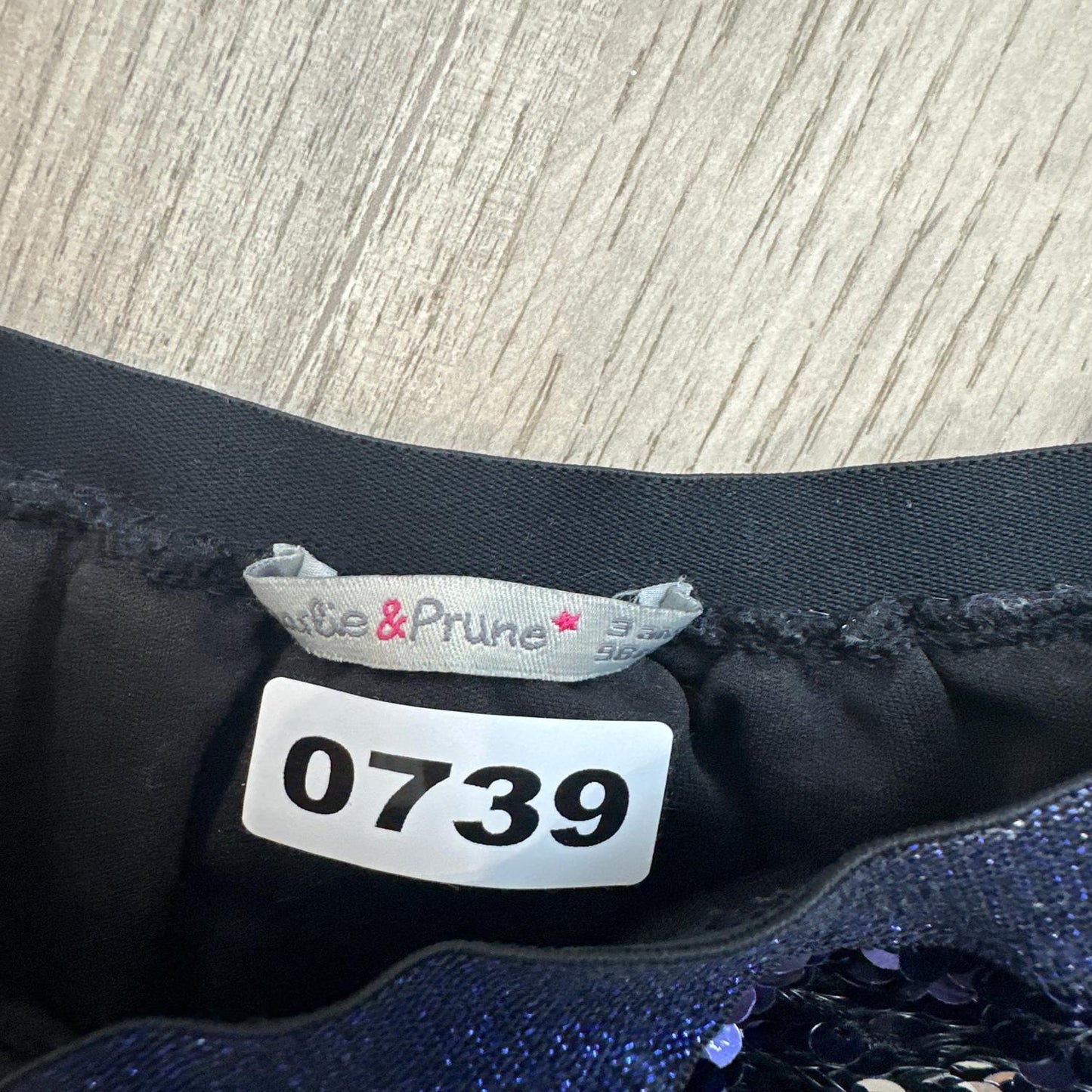 Jupe  strasse réversible ￼Charlie et prune : 3 ans