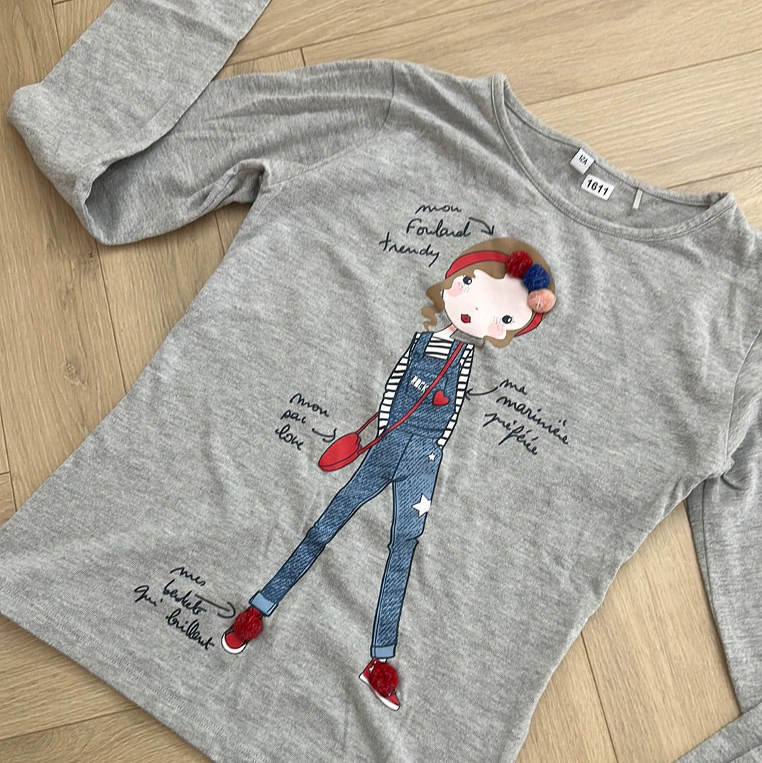 T-shirt fille : 12 ans