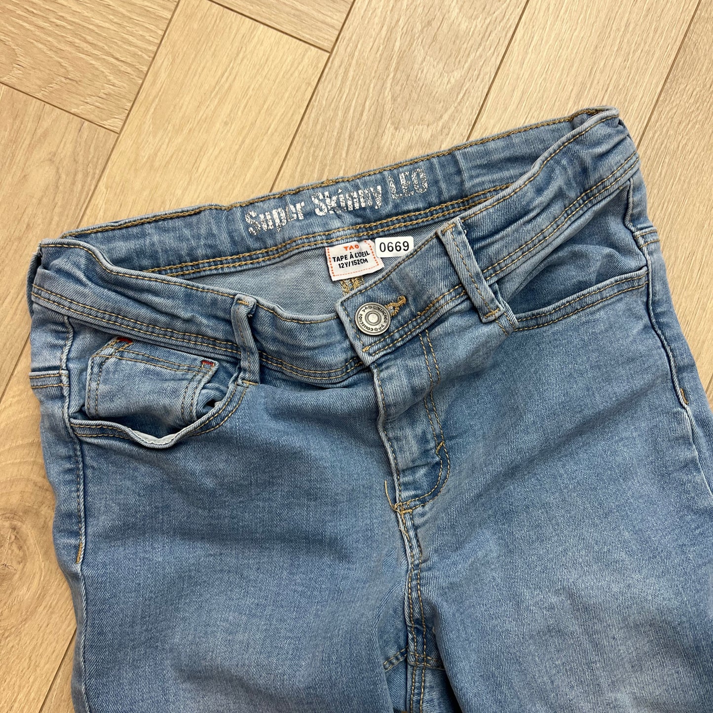 Pantalon Super Skinny Leo Tape à l'oeil : 12 ans