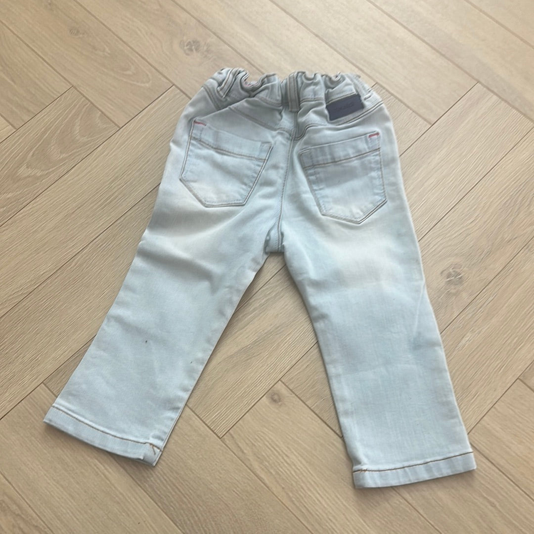 Pantalon okaidi slim 3/4 : 4 ans