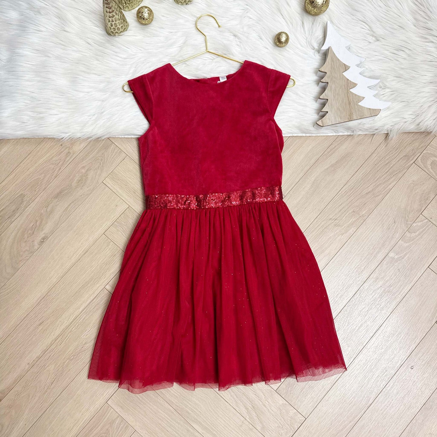 Robe velours Okaïdi : 10 ans