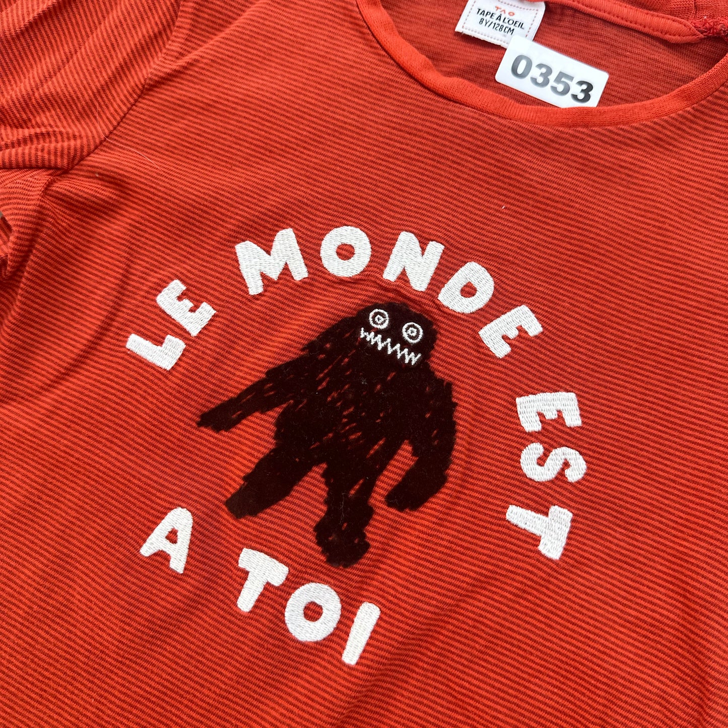 T-Shirt Tape à l'oeil : 8 ans