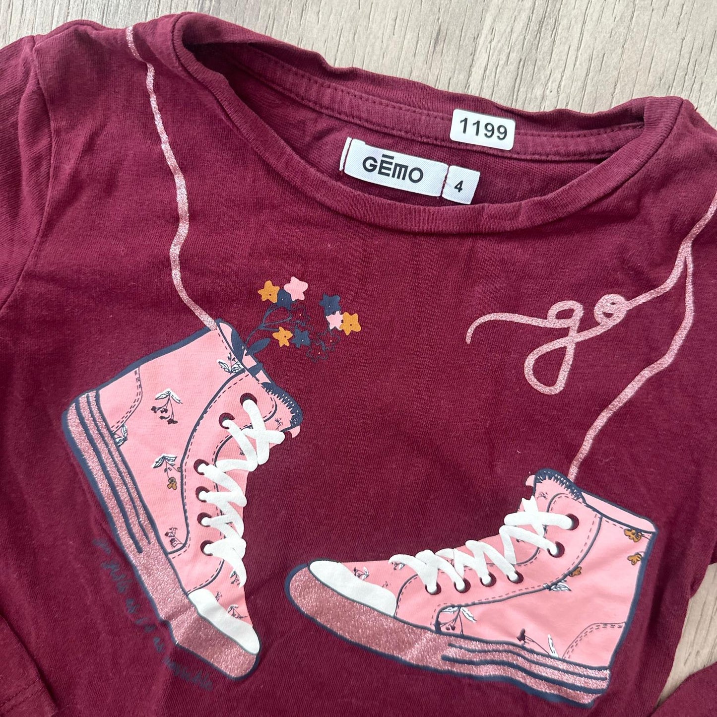 T-Shirt Gémo : 4 ans