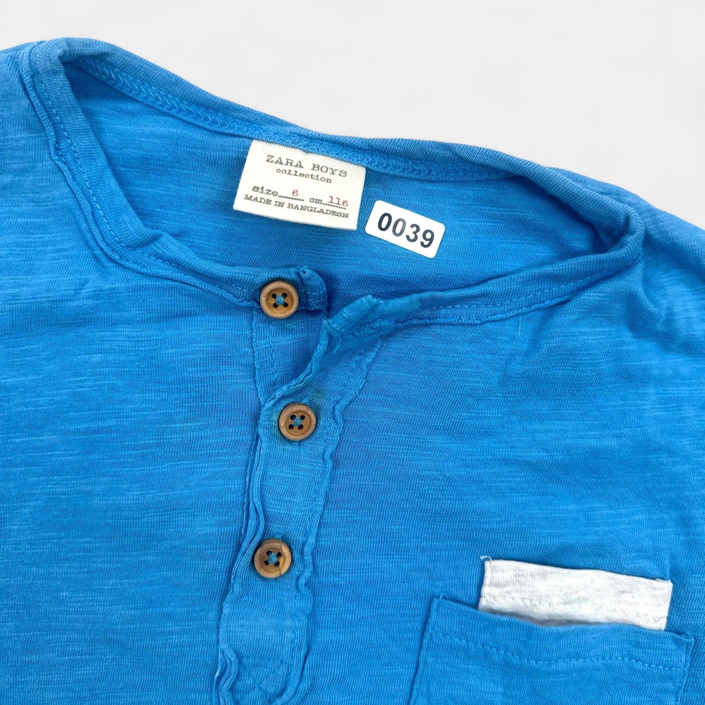 T-Shirt Zara : 6 ans