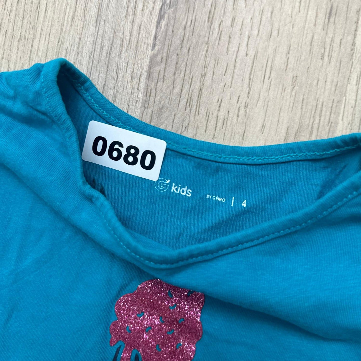 T-Shirt Gémo : 4 ans