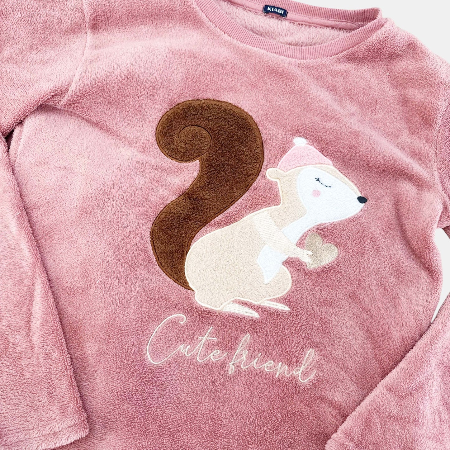 Pyjama velours Kiabi : 12 ans