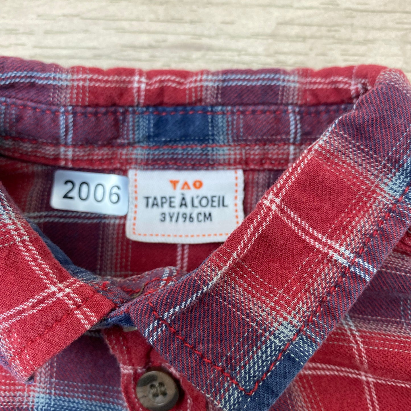 Chemise Tape à l'oeil : 3 ans