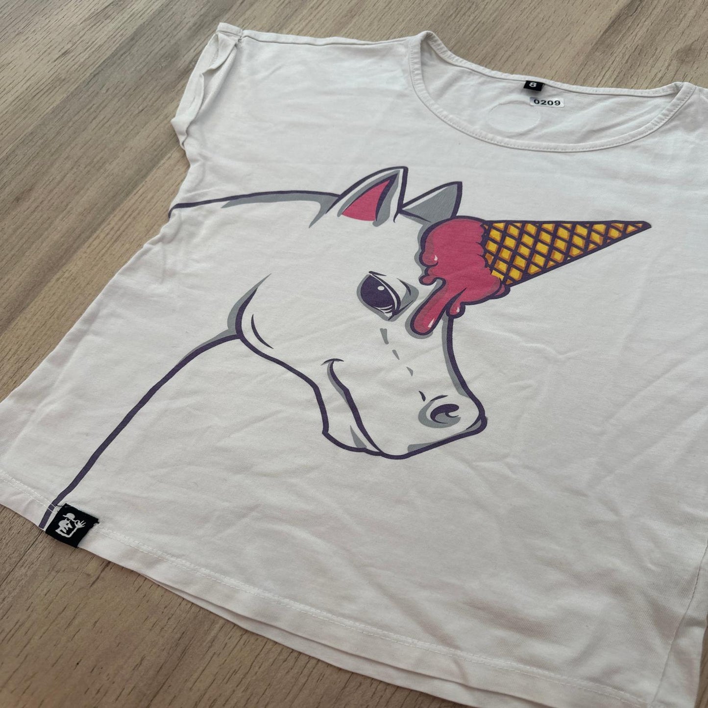 T-shirt Licorne : 8 ans