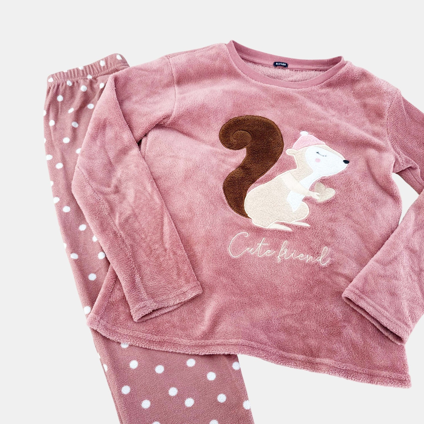 Pyjama velours Kiabi : 12 ans