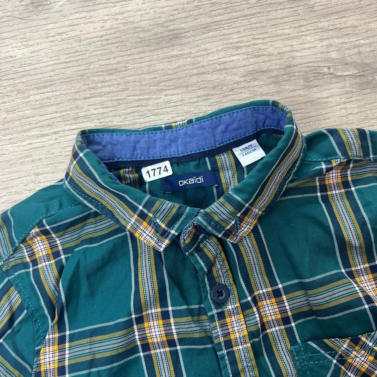 Chemise Okaïdi : 10 ans