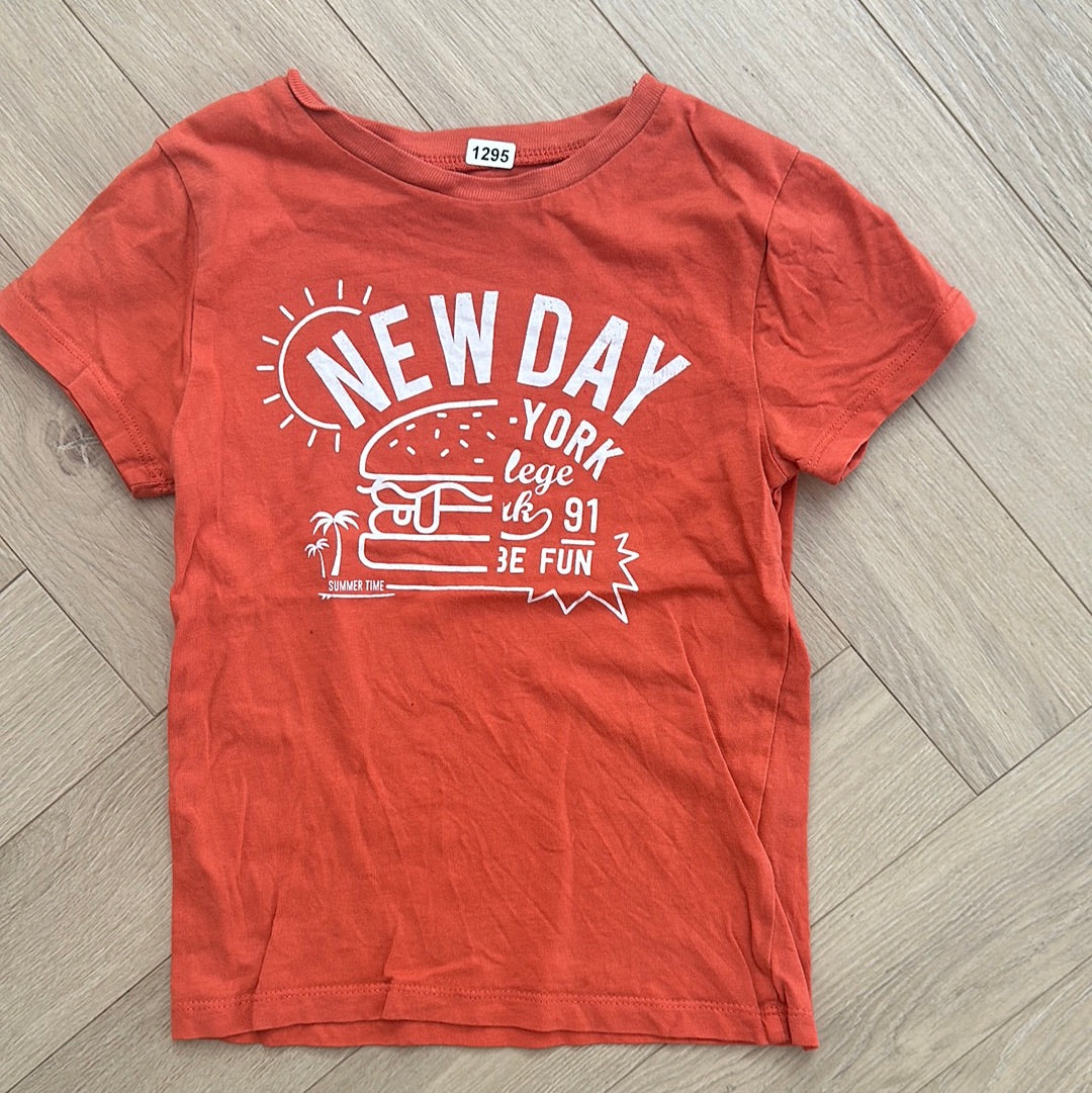 Tshirt newday : 6 ans