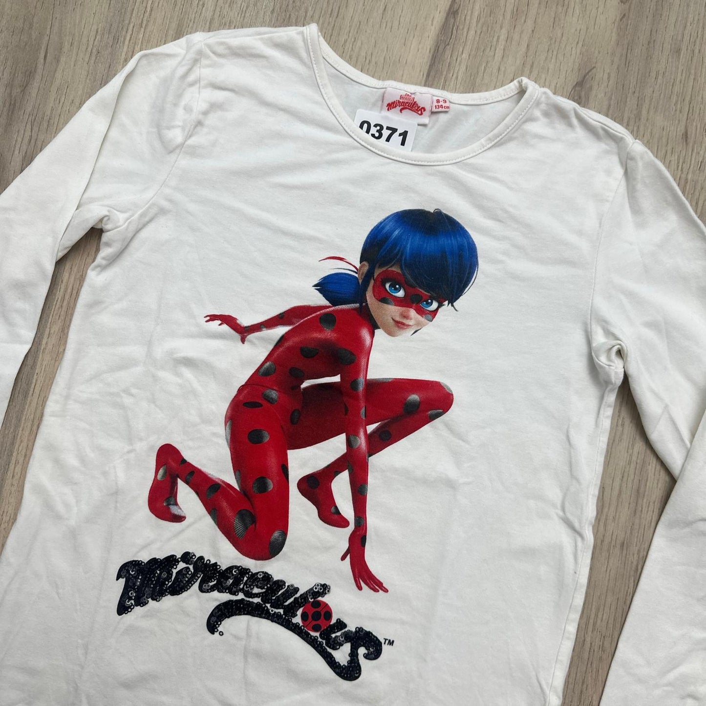 T-Shirt miraculous : 9 ans