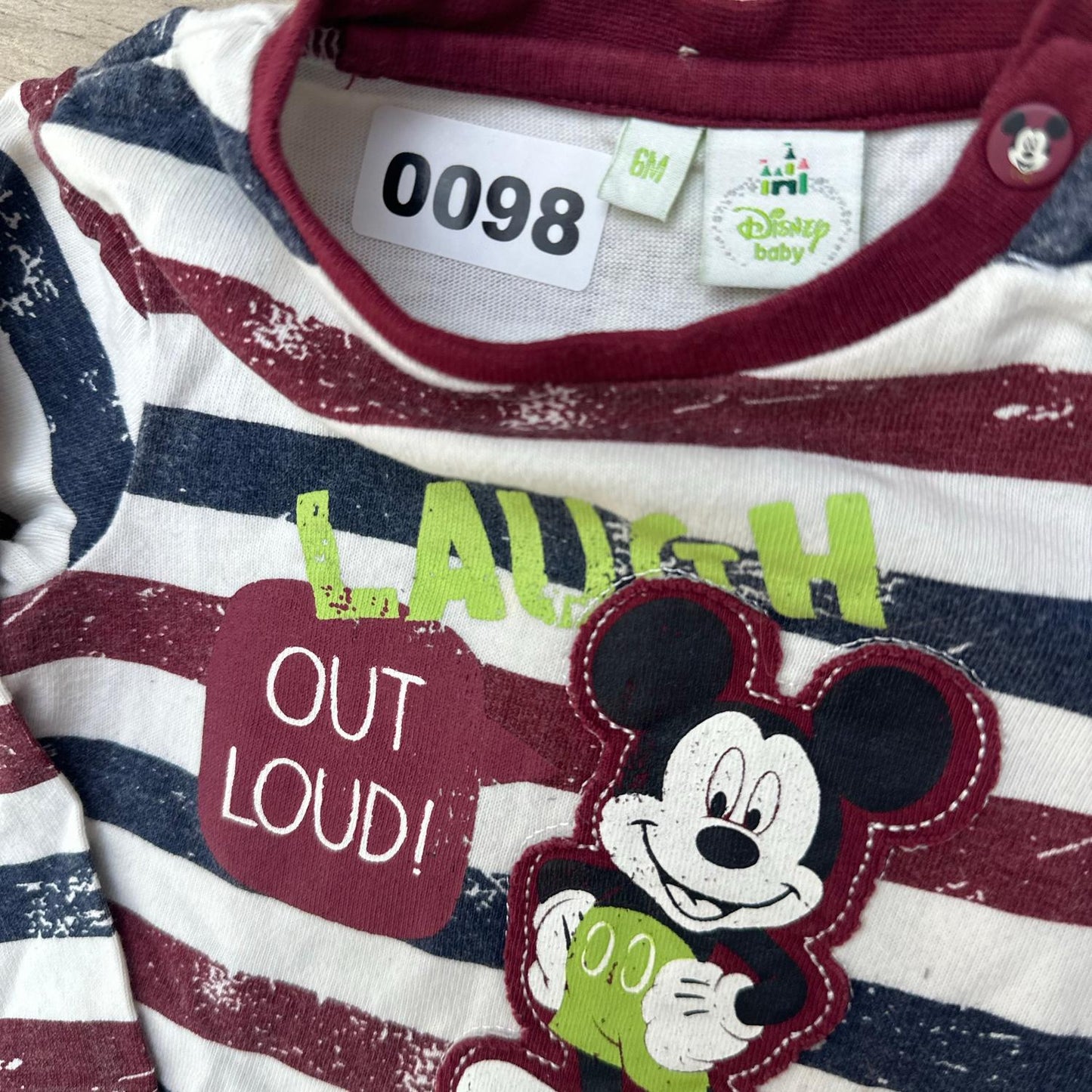 T-Shirt Disney : 6 mois