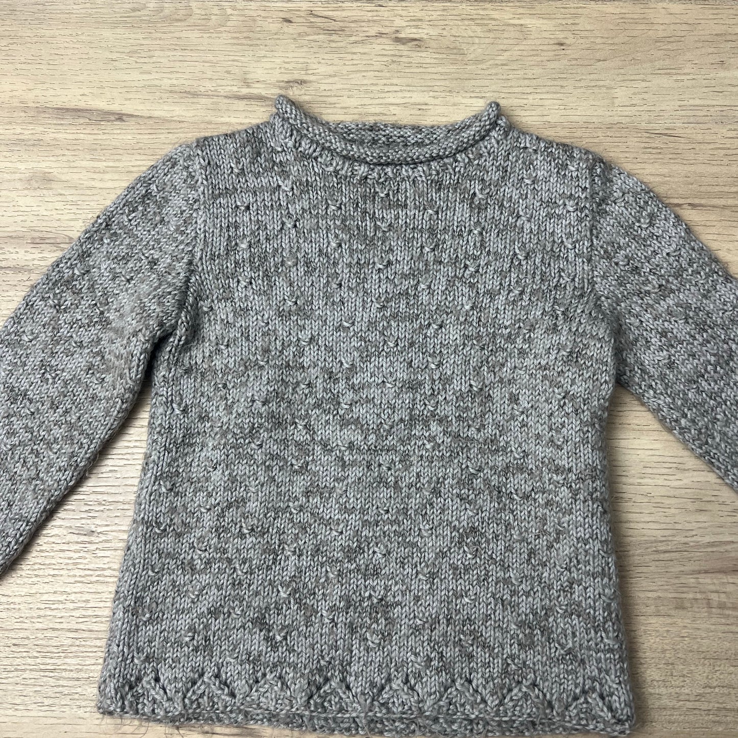 Pull fait main : 4 ans