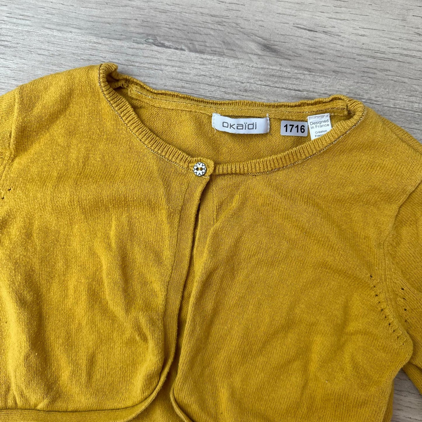 Gilet Okaïdi : 8 ans
