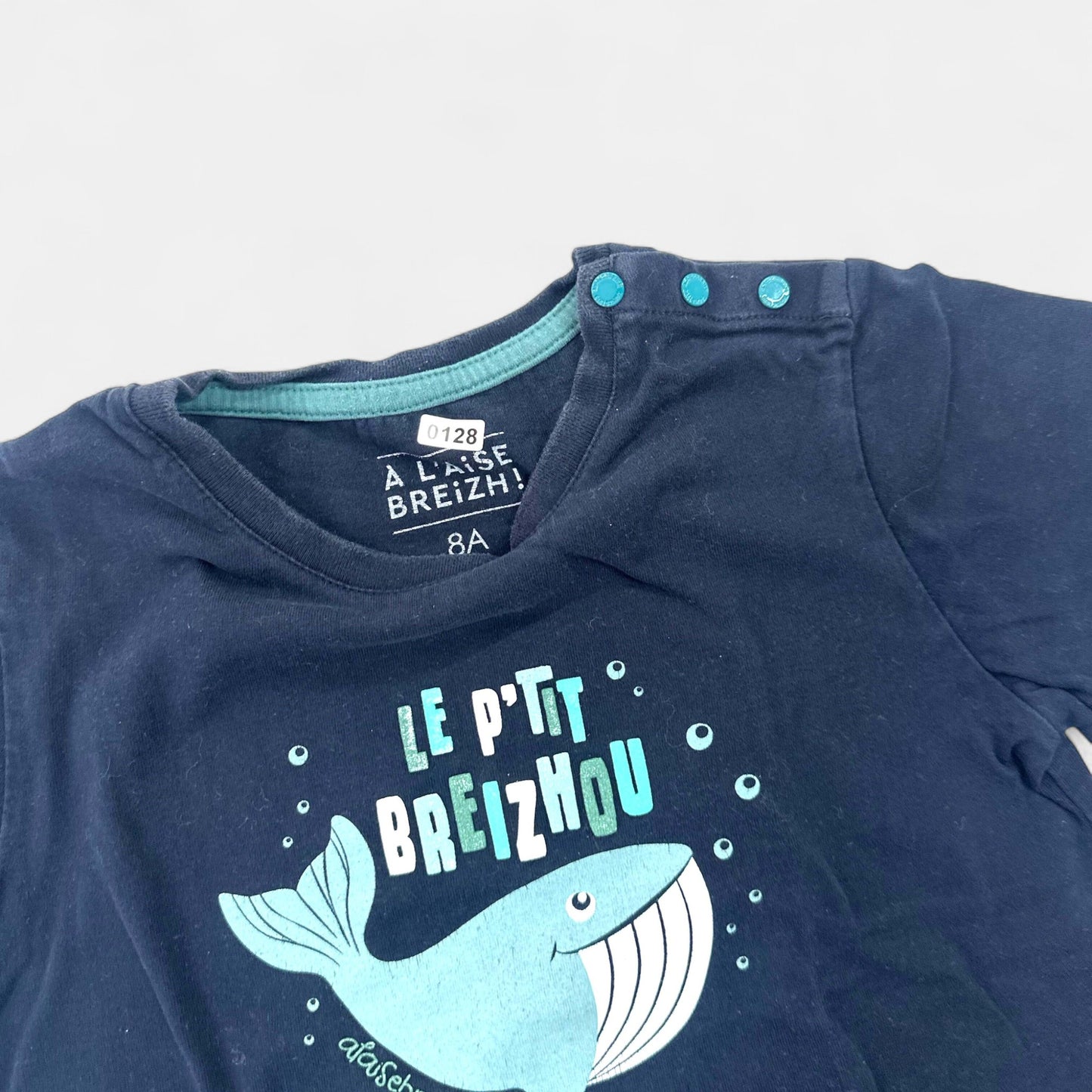 T-Shirt À l’aise Breizh : 8 ans