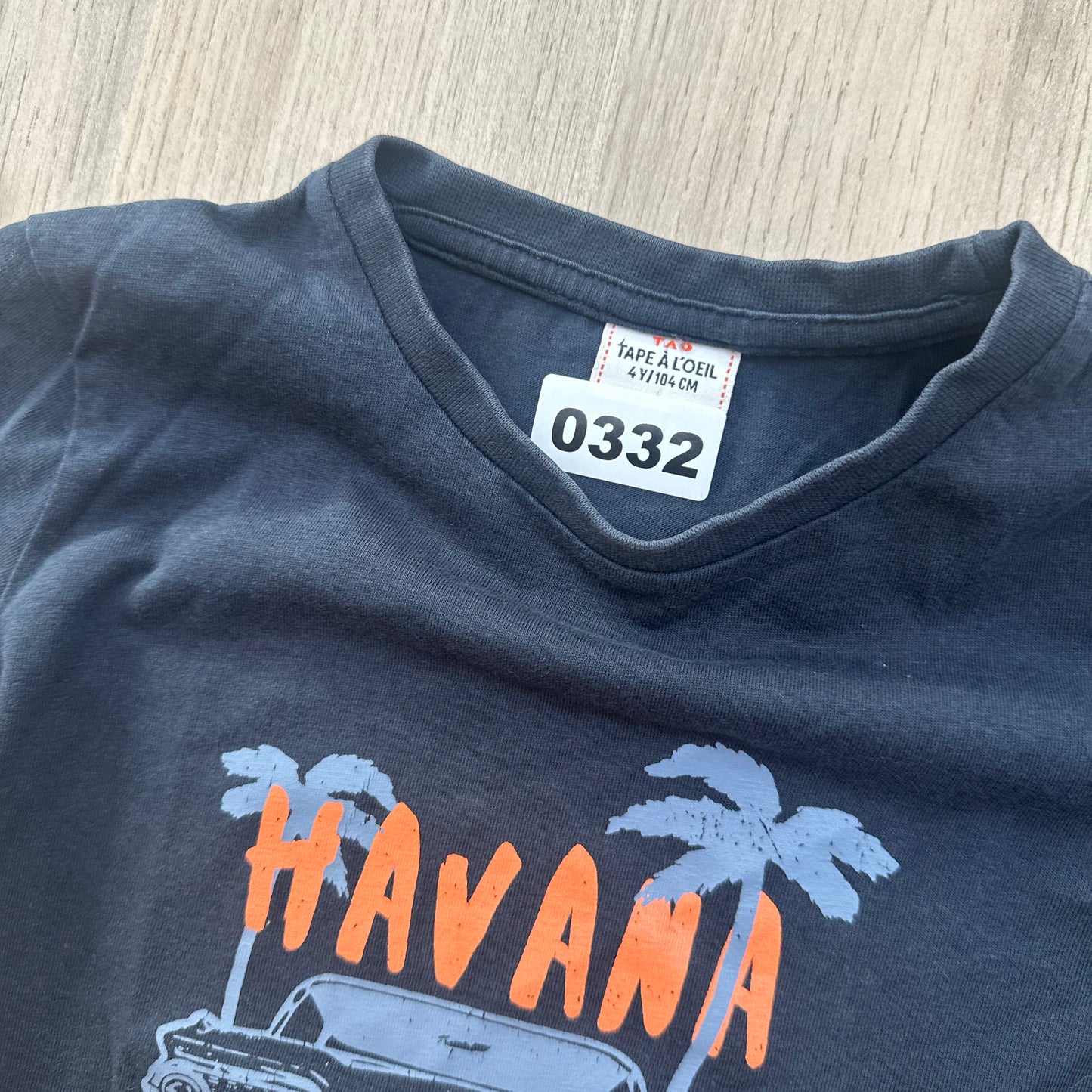 T-Shirt Tape à l'oeil : 4 ans