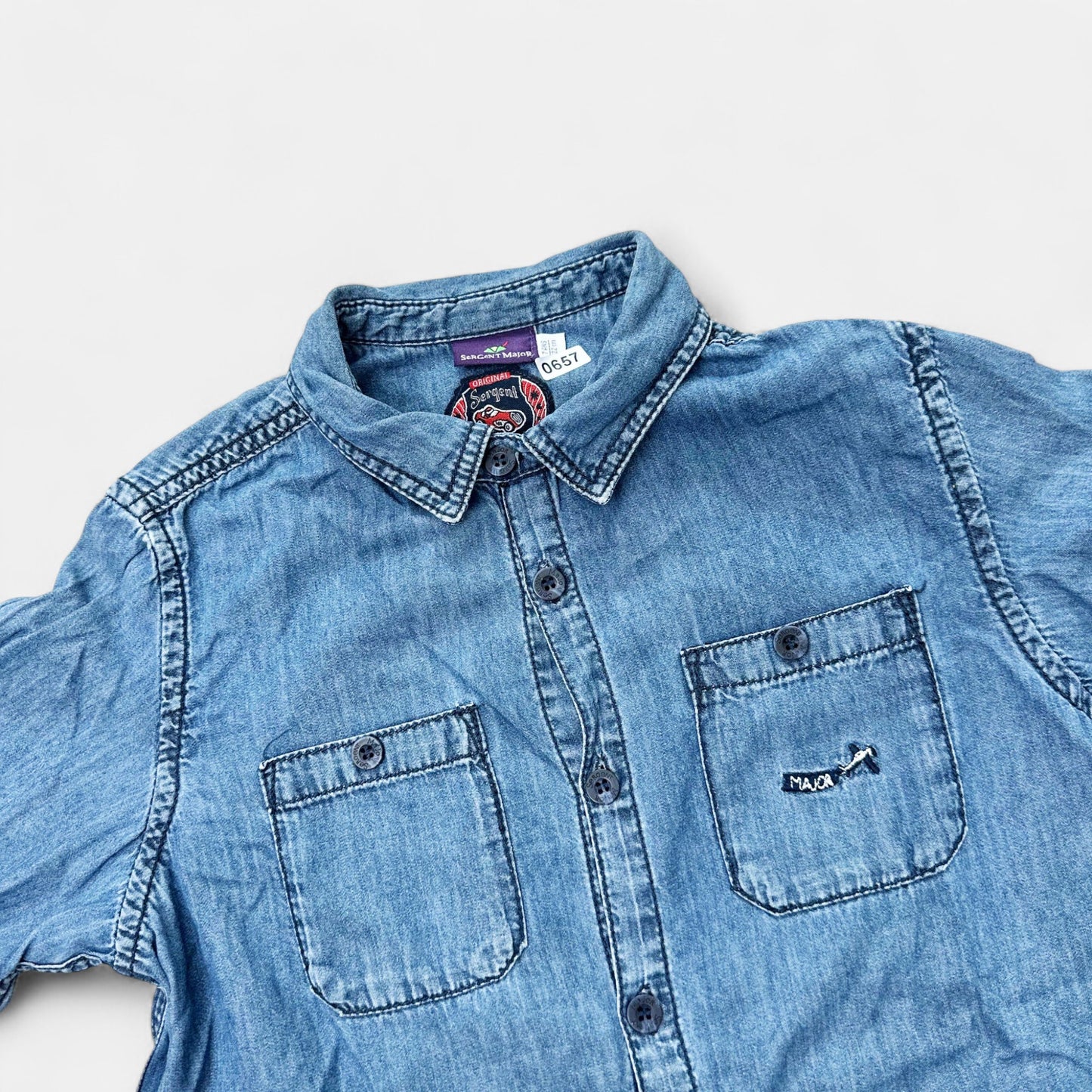 Chemise Sergent Major : 7 ans