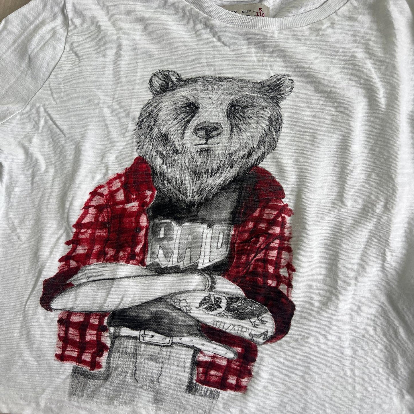 T-shirt Zara : 5 ans