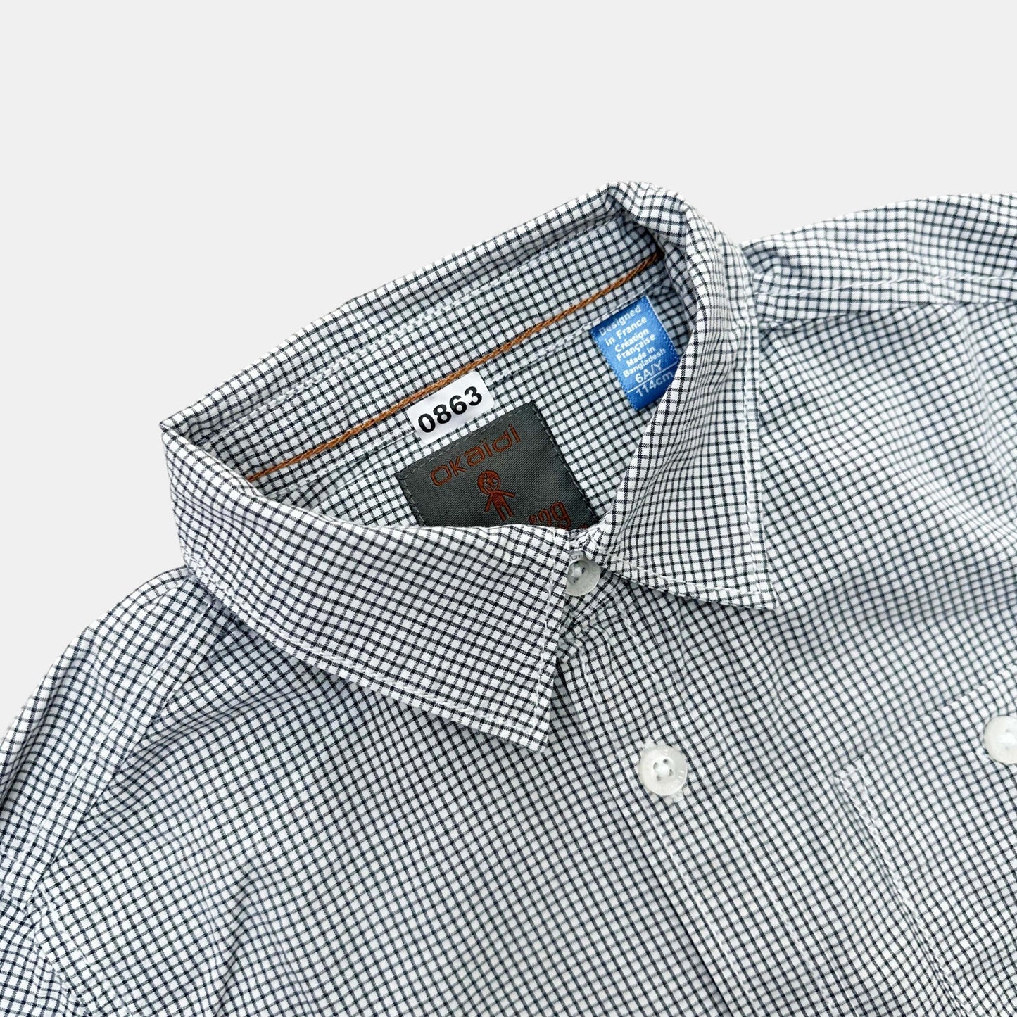 Chemise Okaïdi : 6 ans