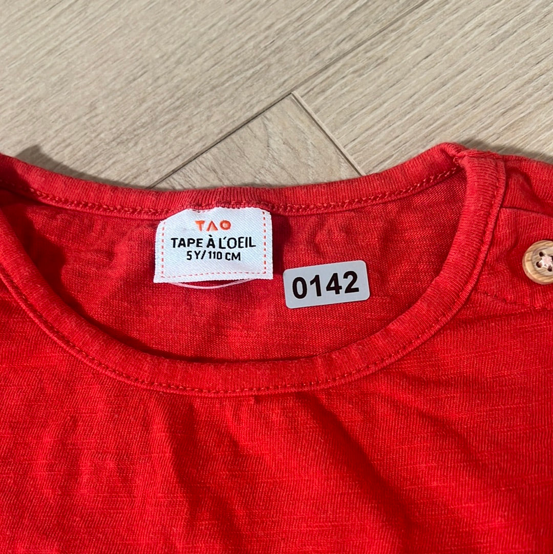 T-shirt tape à l’œil : 5 ans