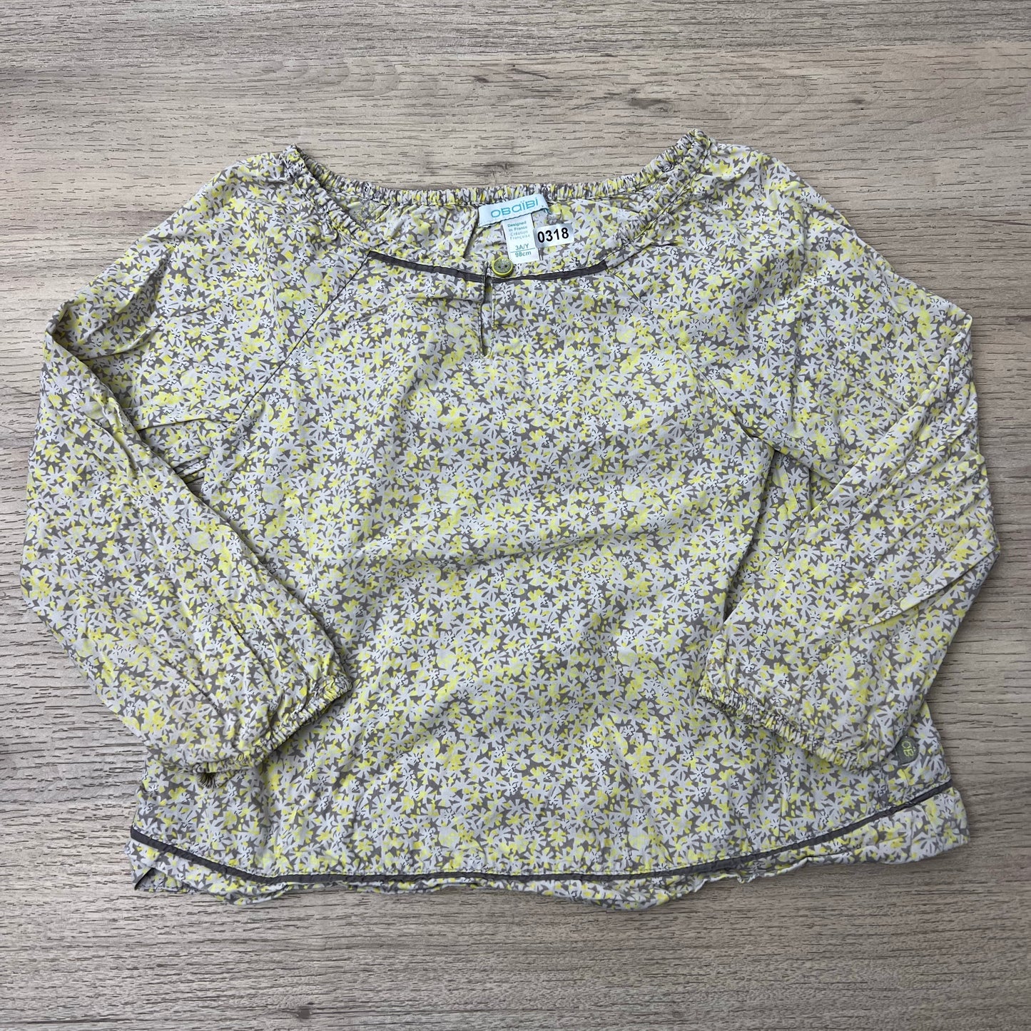 Blouse Okaïdi : 3 ans