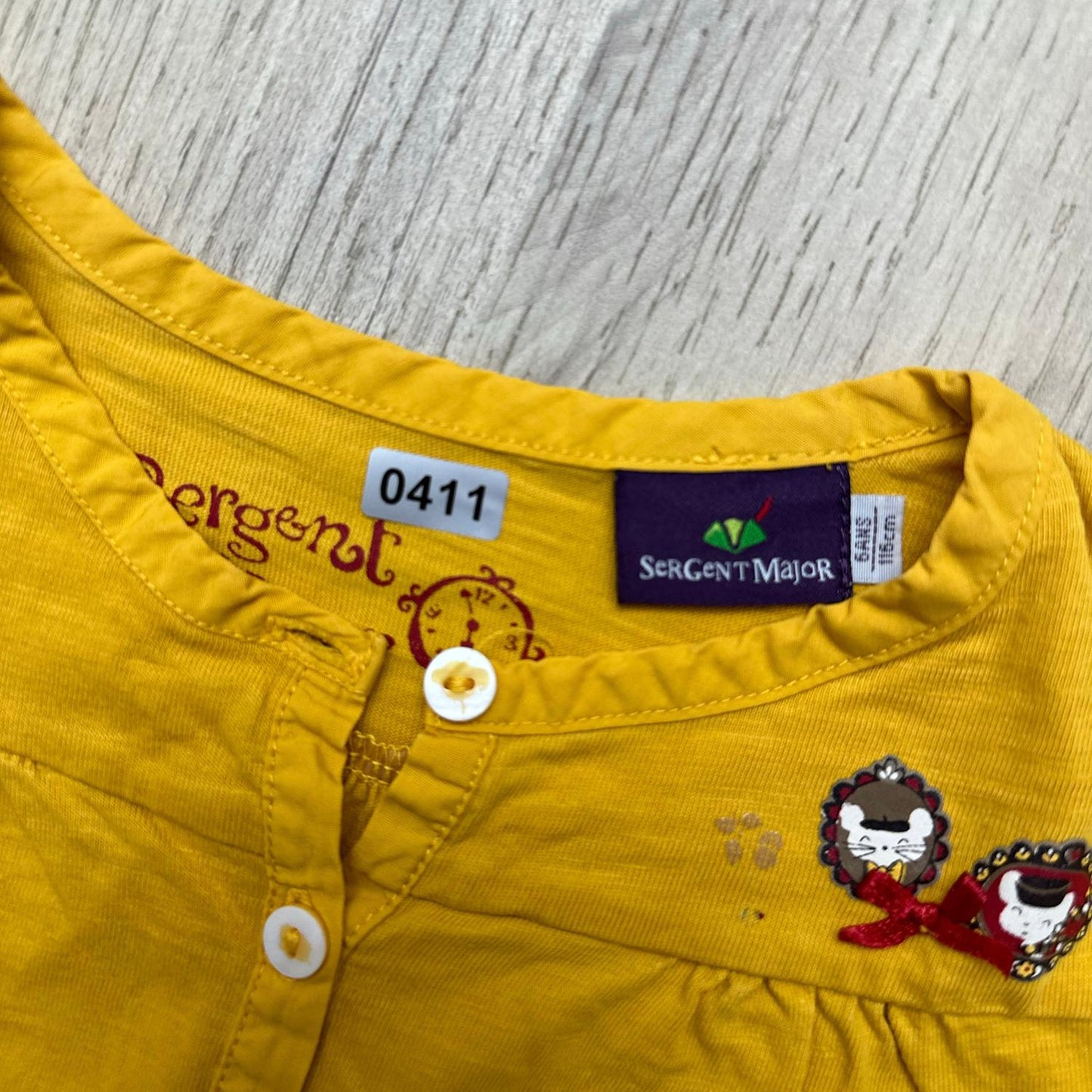 T-Shirt Sergent Major : 6 ans
