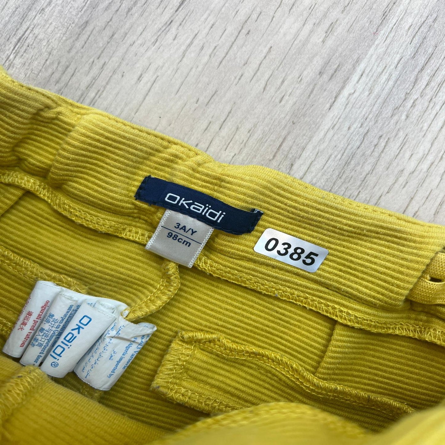 Short Okaidi : 3 ans