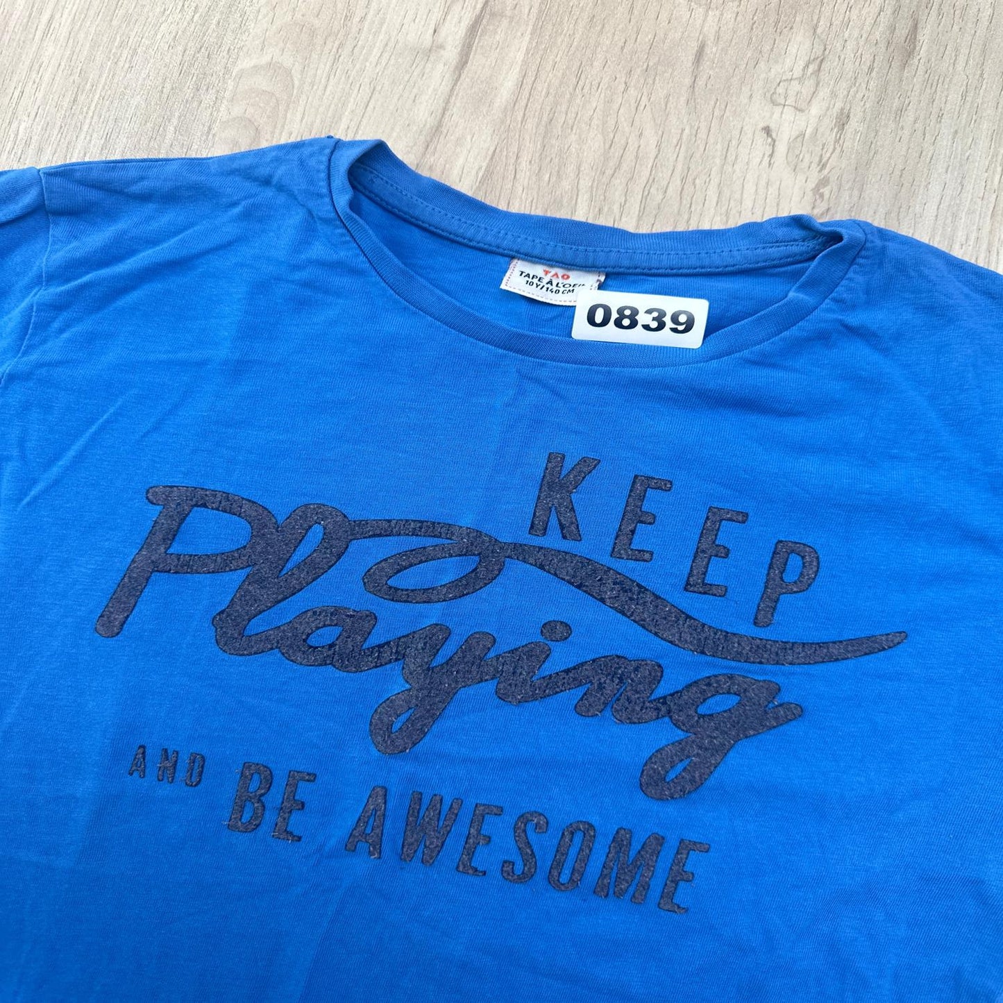T-shirt tape à l’œil : 10 ans