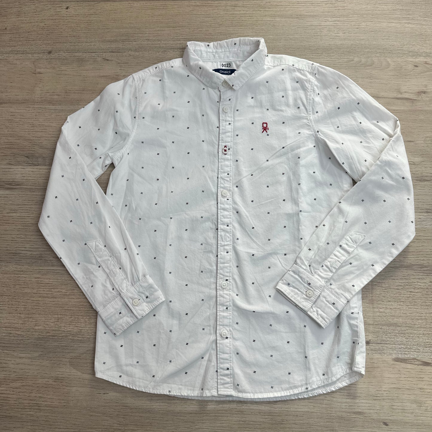 Chemise Okaïdi : 10 ans