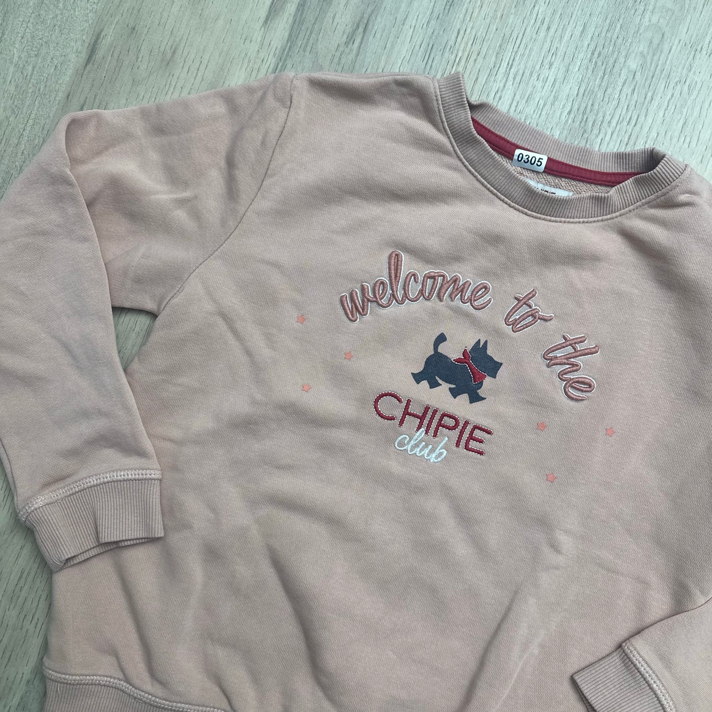 Pull chipie : 8 ans