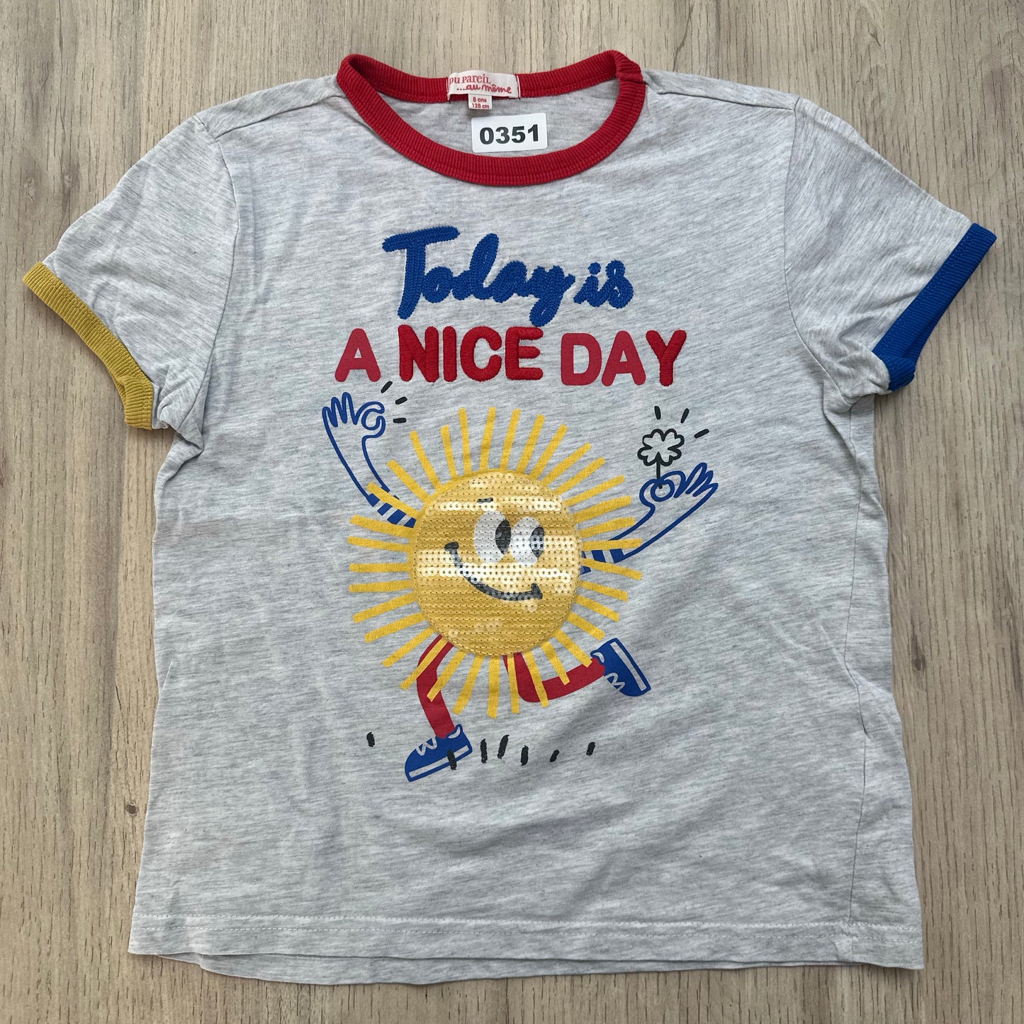 T-Shirt Du Pareil au même : 8 ans