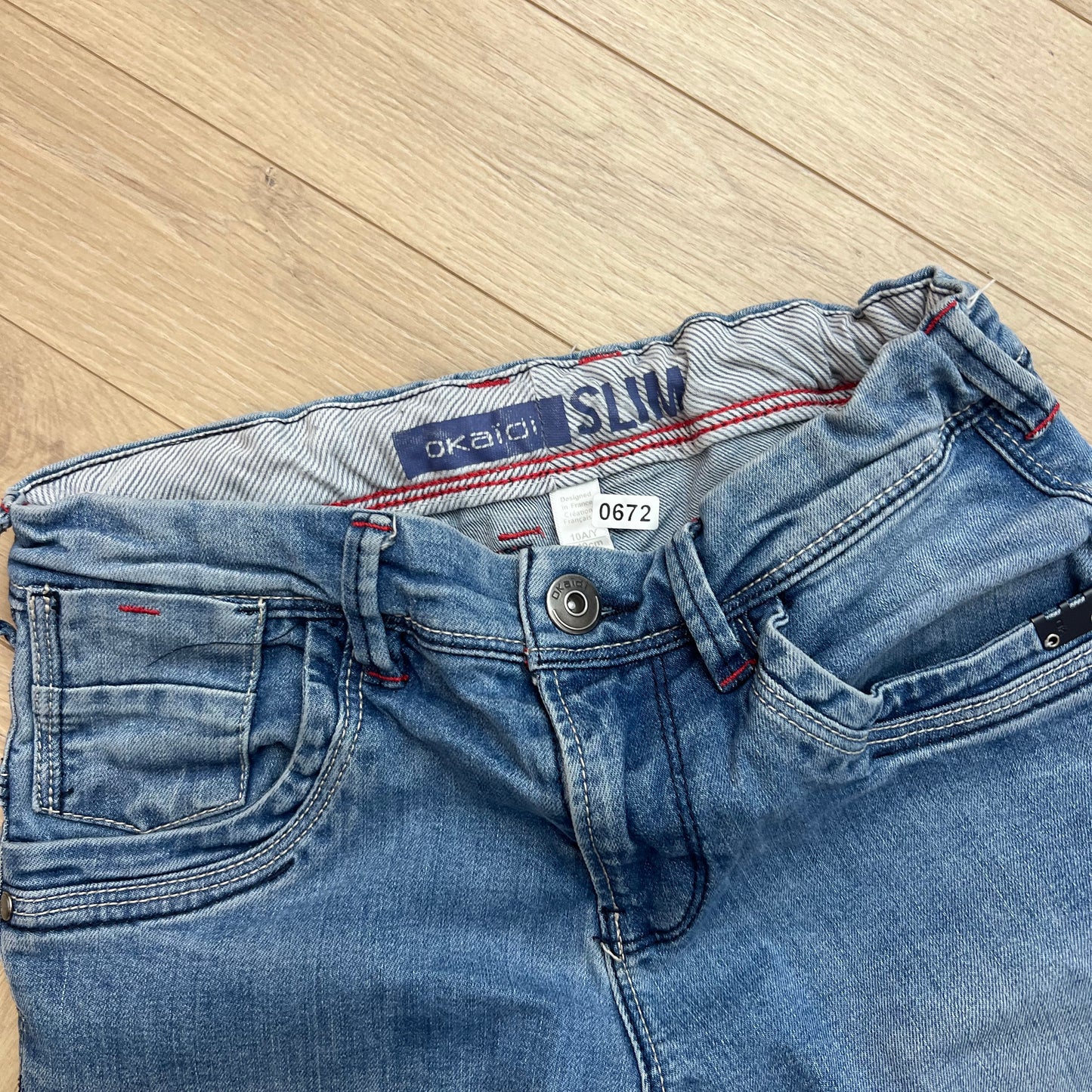 Pantalon Okaïdi Slim : 10 ans
