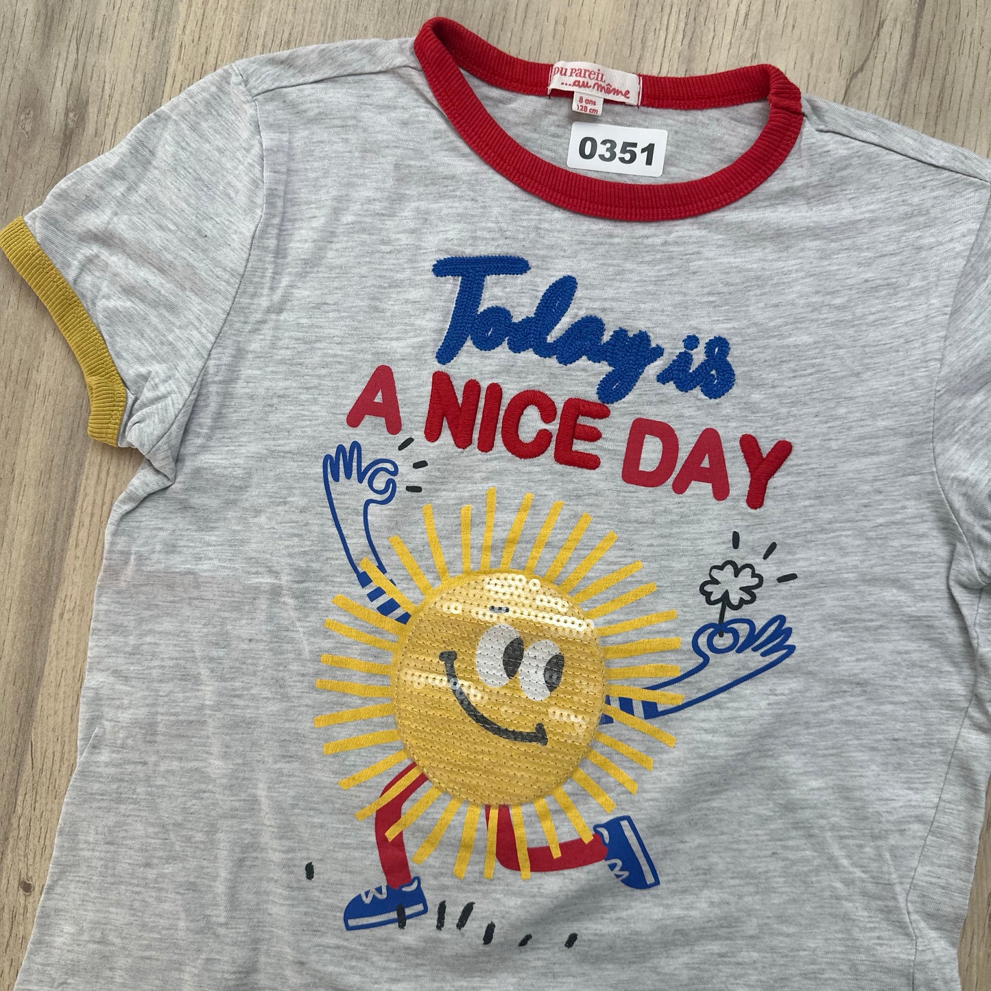 T-Shirt Du Pareil au même : 8 ans