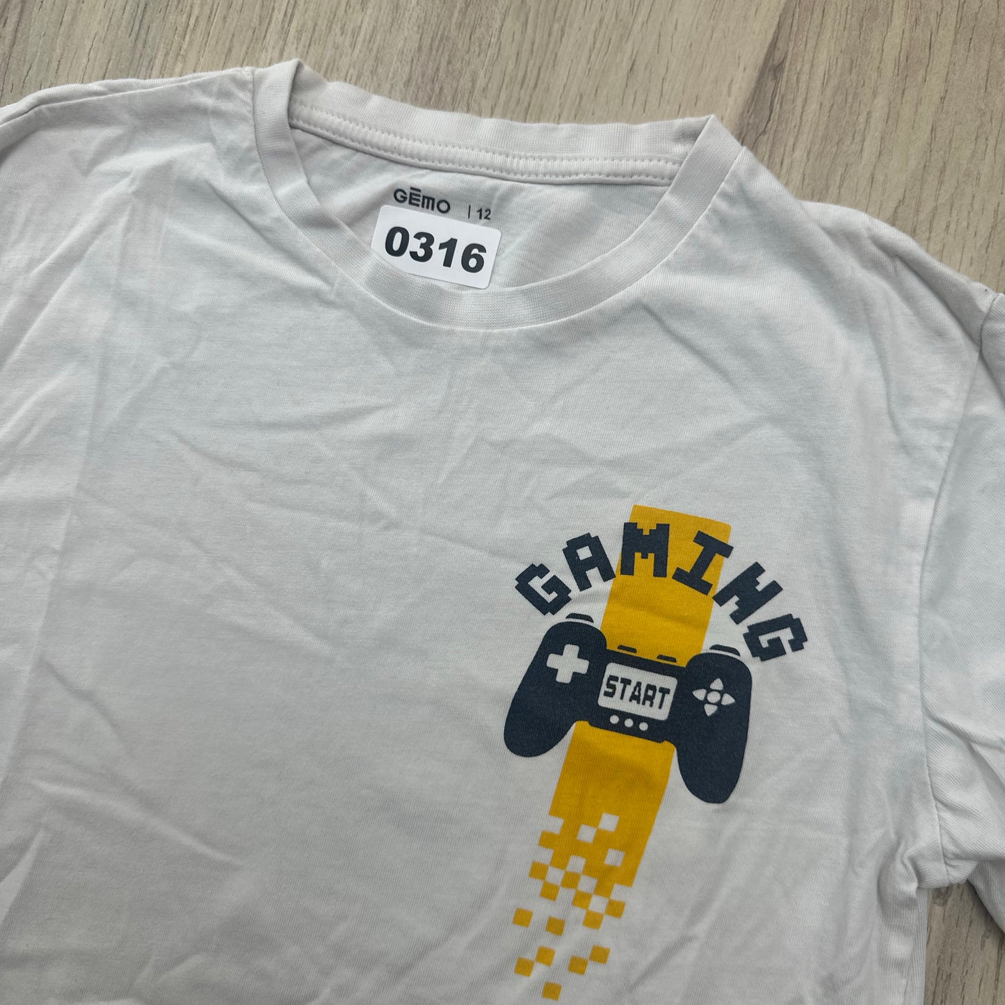T-Shirt Gémo : 12 ans