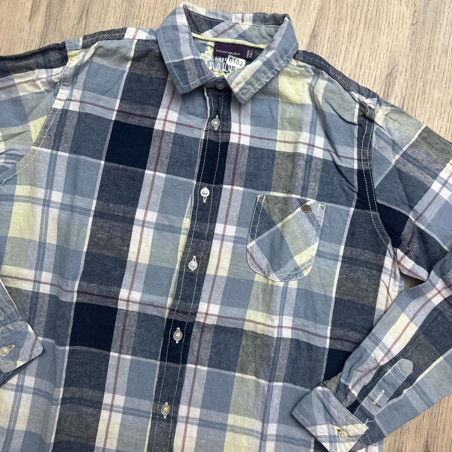 Chemise Sergent Major : 14 ans