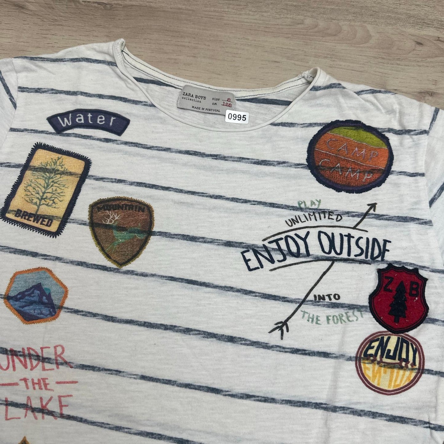 T-Shirt Zara : 8 ans