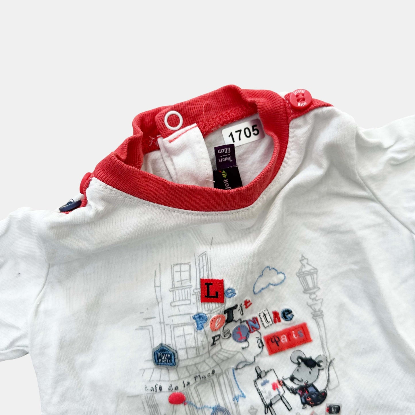 T-Shirt Sergent Major : 3 mois