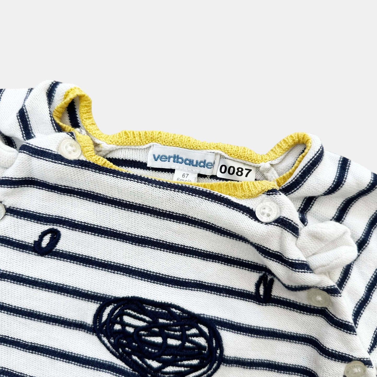 Pull fin Verbaudet : 6 mois