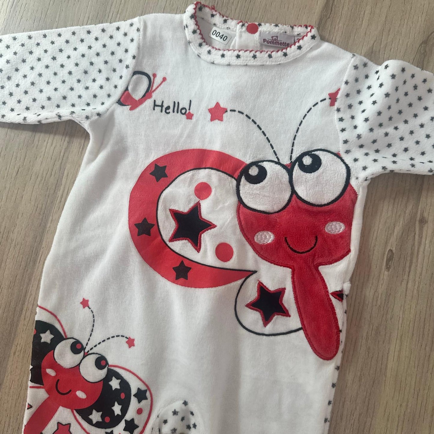 Pyjama pommette : 3 mois