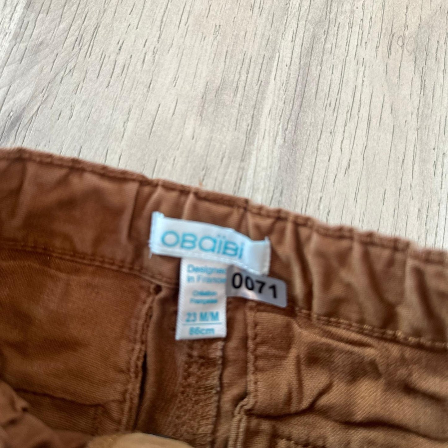 Pantalon Okaïdi : 24 mois