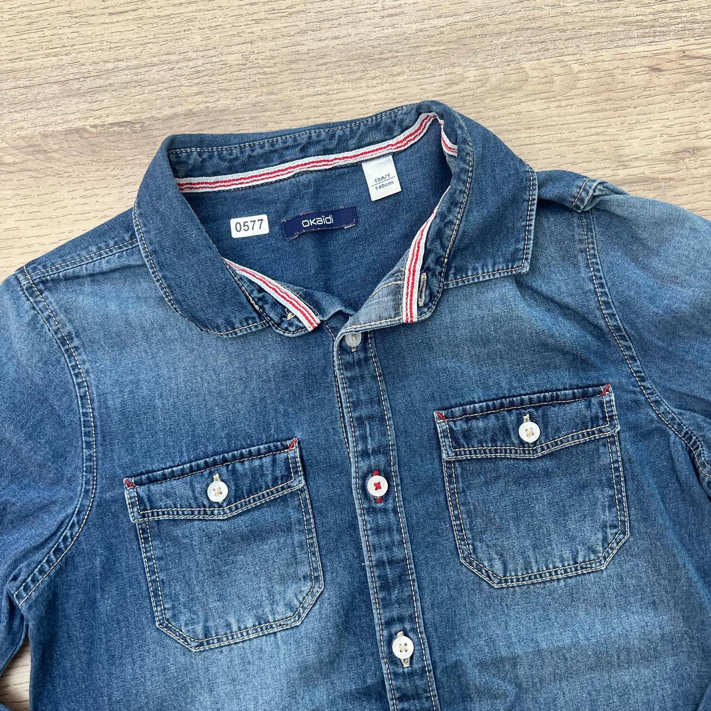 Chemise Okaïdi : 10 ans